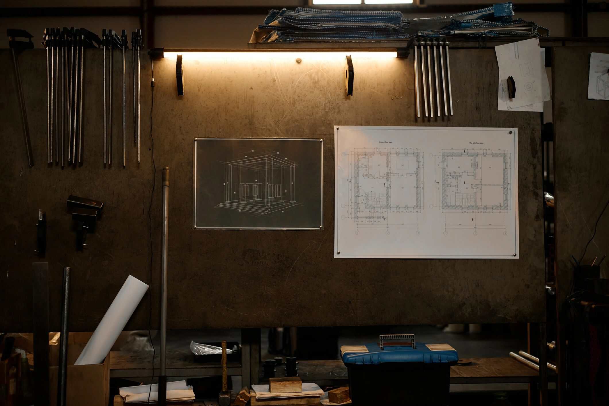 Construction plans for a Junior ADU project