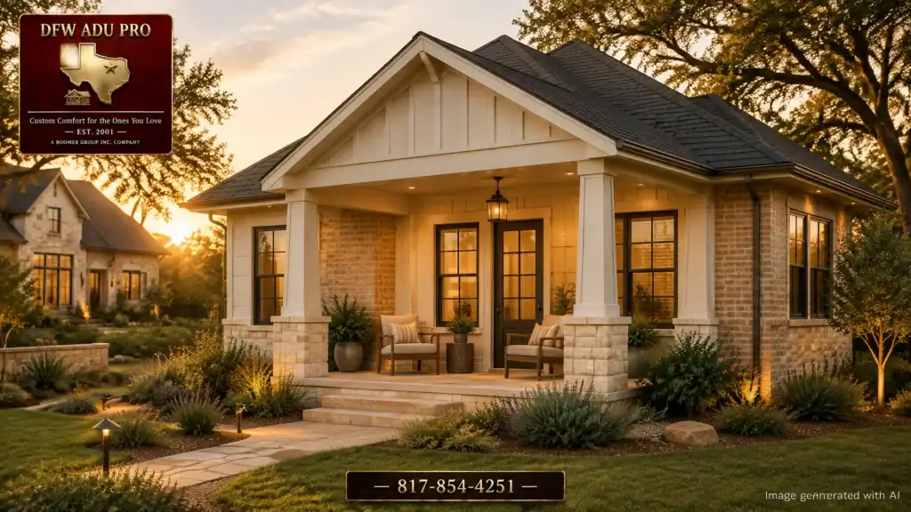 Southlake Guest House Design: How to Match Brick, Stone, Rooflines & Luxury Finishes