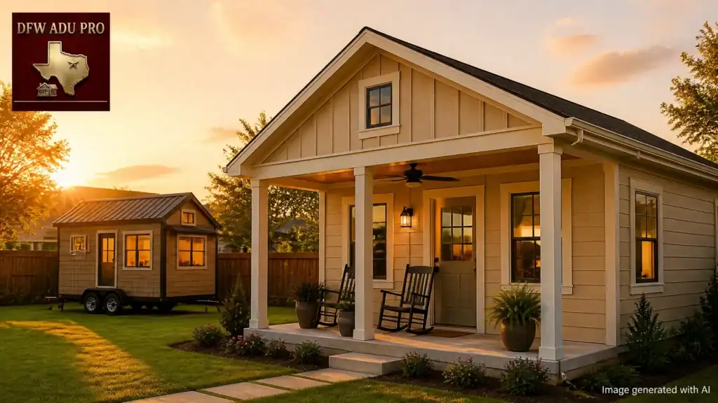 Tiny Home vs. Guest House (ADU): What North Texas Homeowners Need to Know Before Building