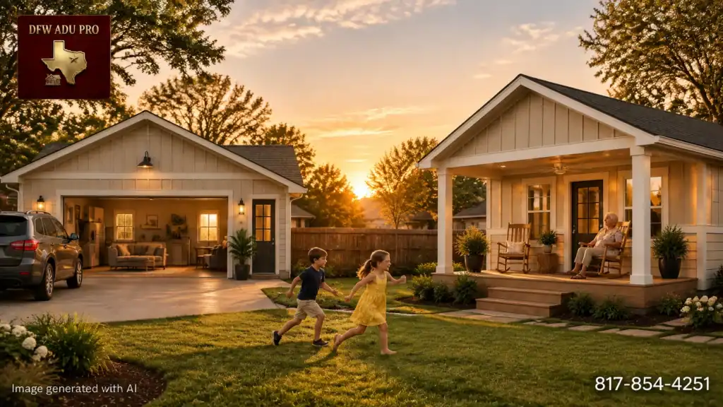 Fort Worth Garage Apartment or Detached Guest House? Choosing the Right Family Space